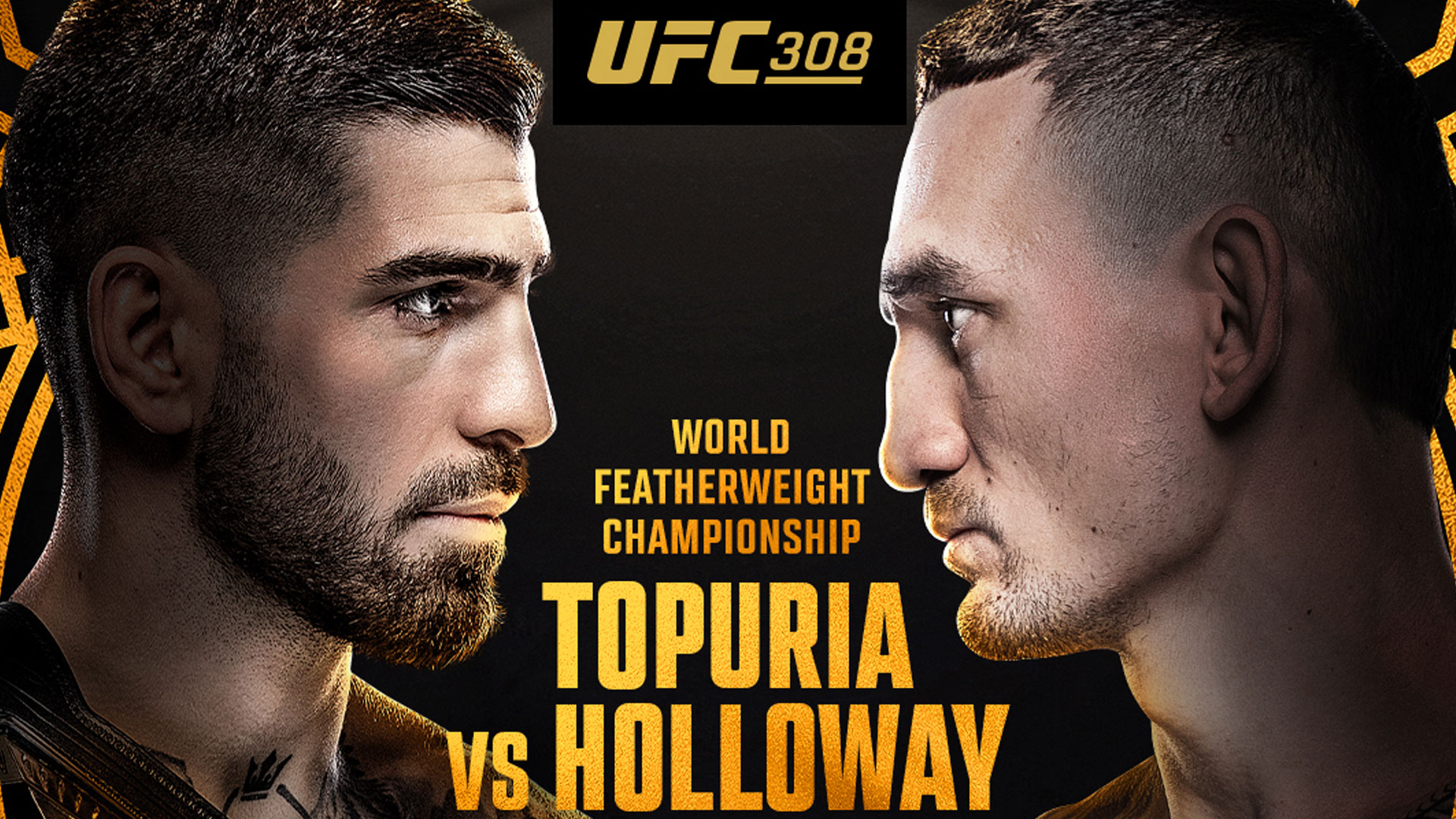 UFC 308 Topuria vs Holloway
