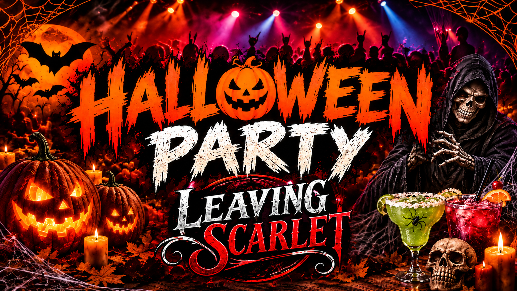 Halloween Party with Leaving Scarlet